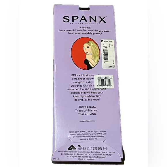SPANX Sheer Knee Highs - Black, NWT - Picture 2 of 3